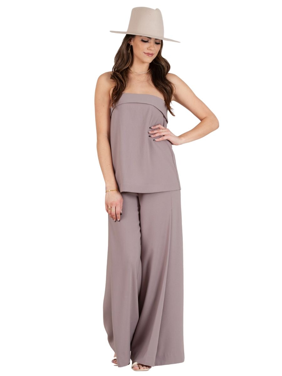 Women’s Wide Leg Pleat Trousers