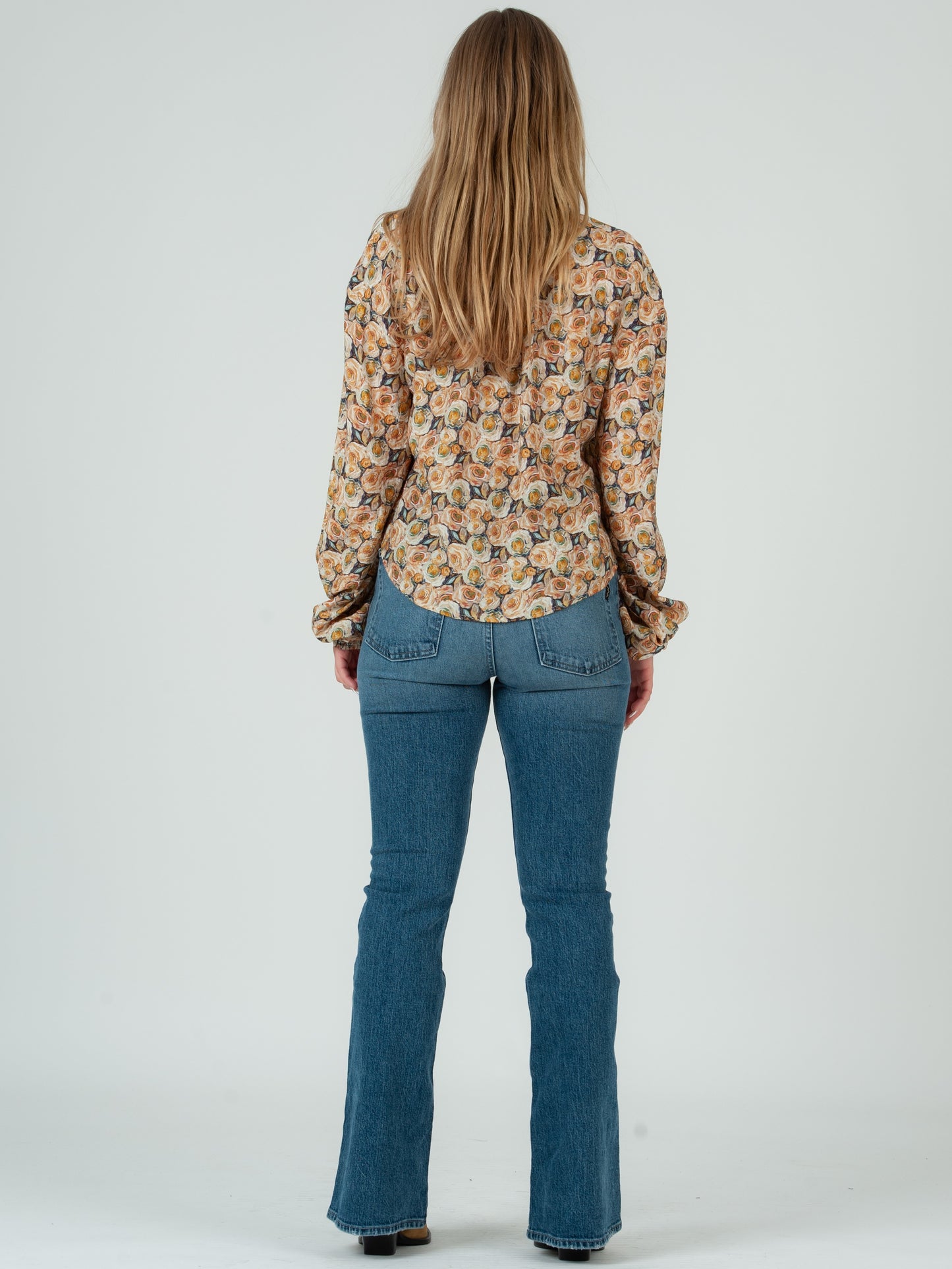 Women’s Rose Floral Blouse