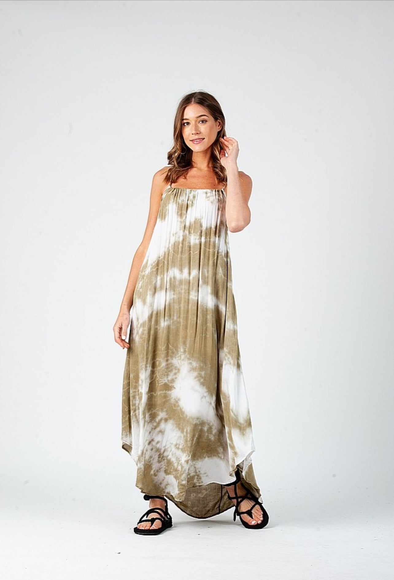 Women’s Tie Dye Maxi Dress
