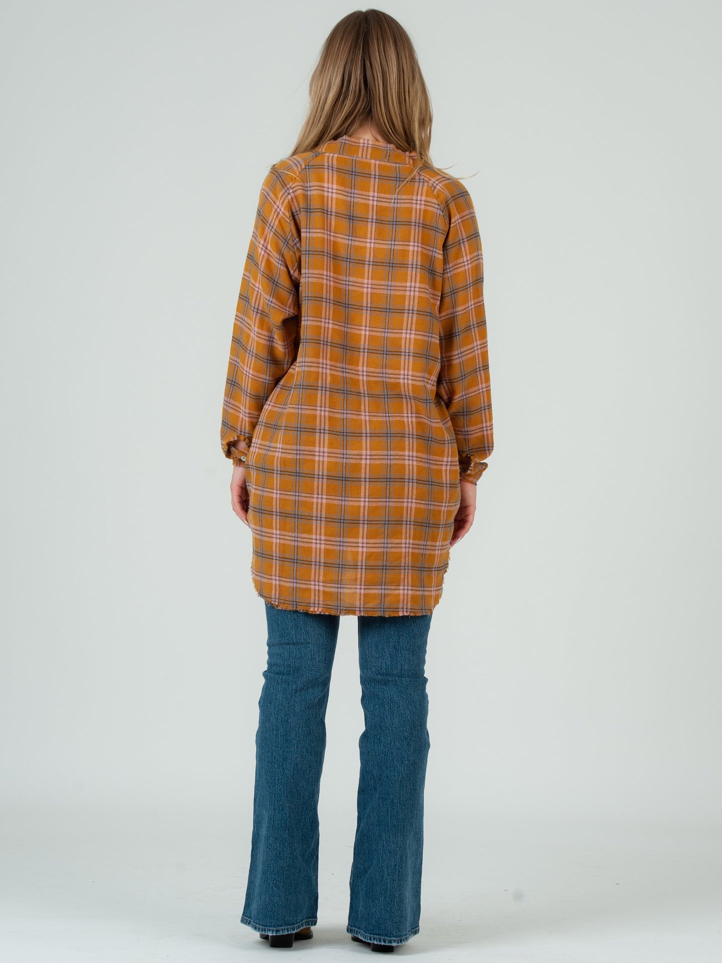 Women’s Plaid Flannel Tunic