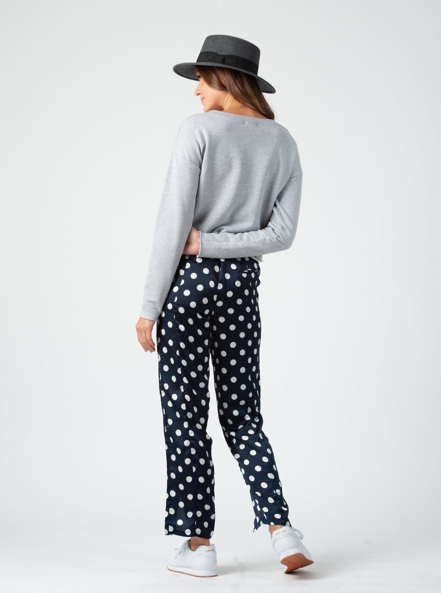 Women’s Polka Dot Silky Pants