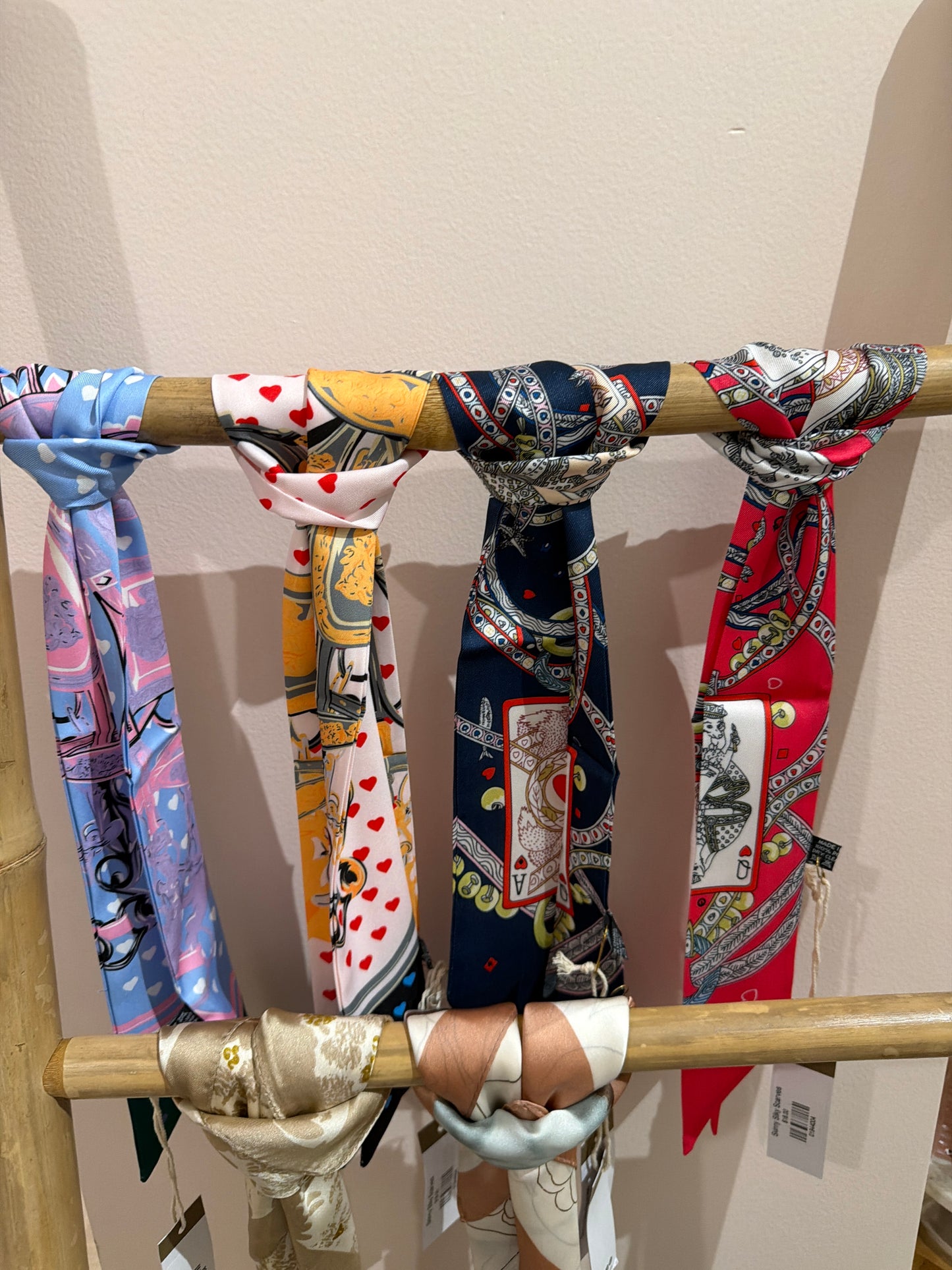 Skinny Silky Scarves
