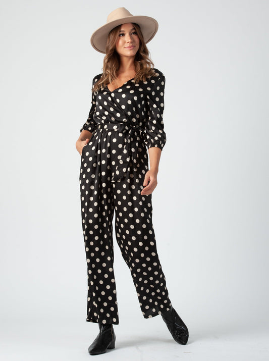 Women’s Big Polka Dot Jumpsuit