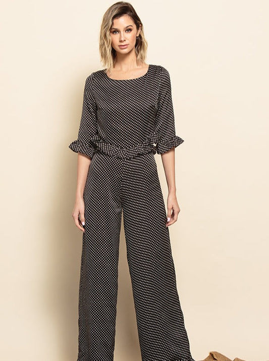Women’s Polka Dot Jumpsuit