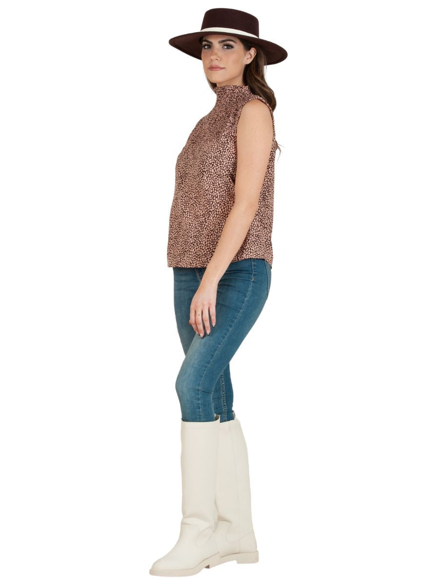 Women’s Leopard Print Blouse