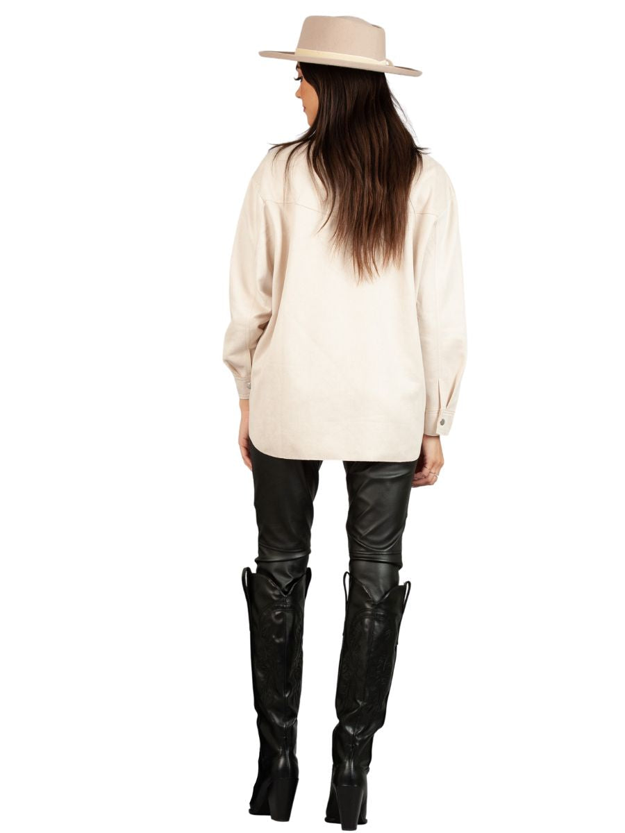 Women’s Faux Suede Shacket