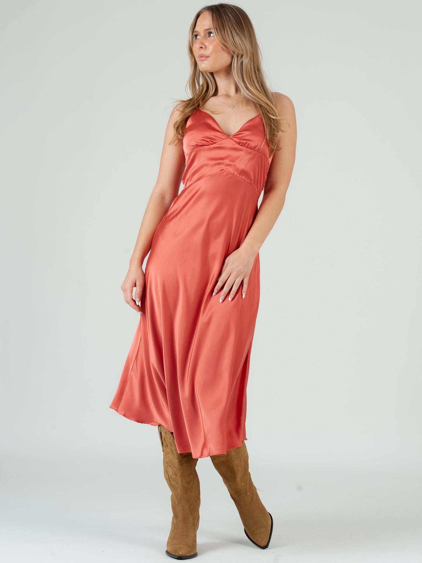 Women’s Satin Slip Dress