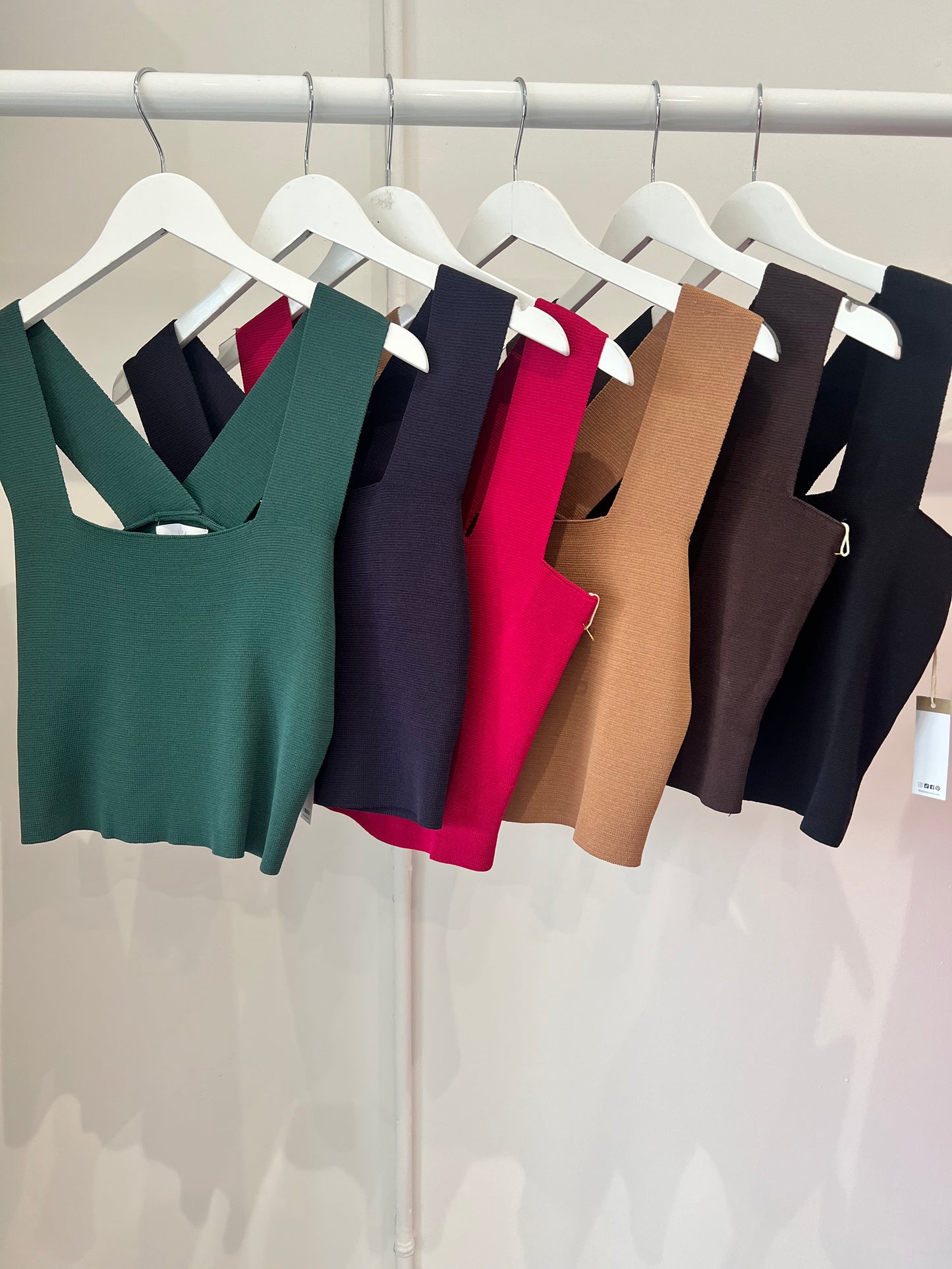 Women’s Knit Square Neck Tank Top