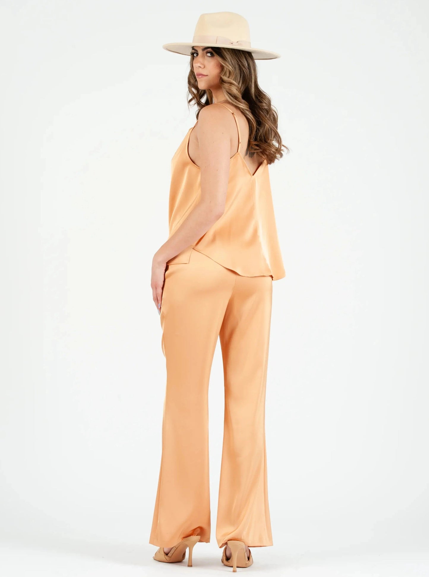 Women’s Black Satin Trouser