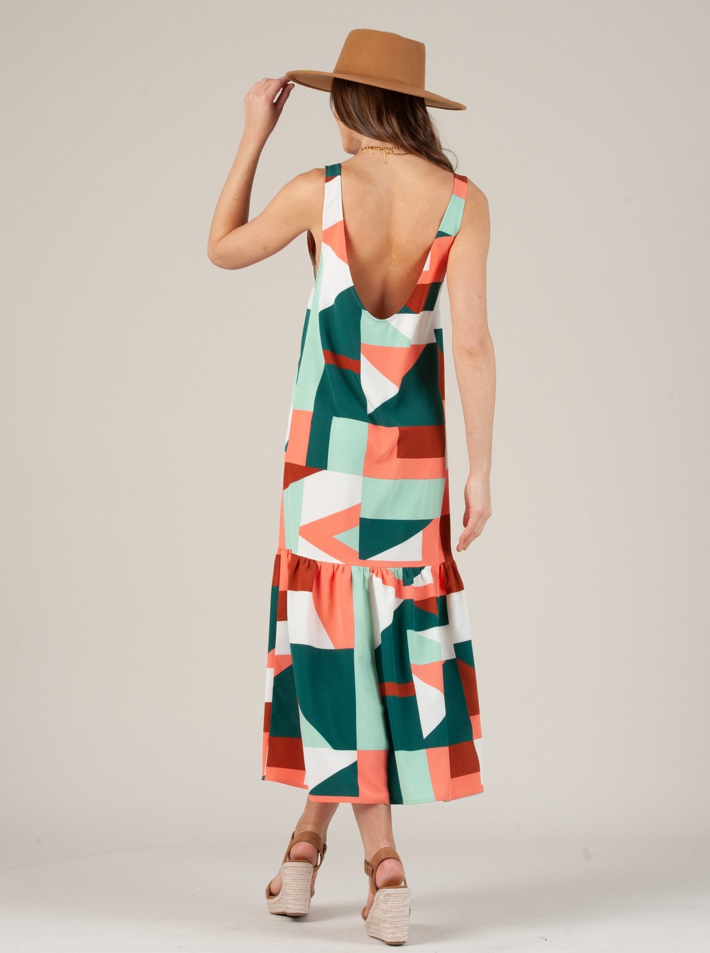 Women’s Abstract Print Dress