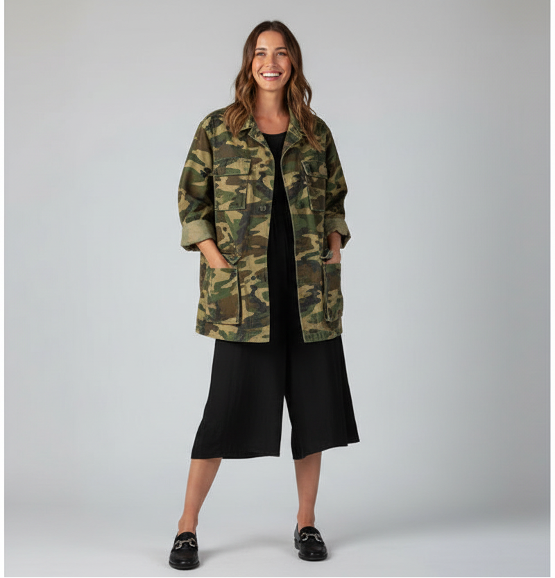 Women’s Washes Satin Crop Jumpsuit