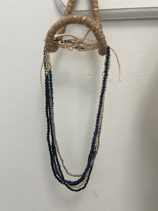 Natural Gem String Necklaces