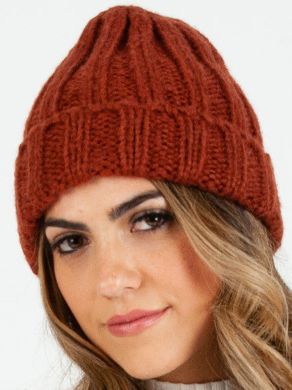 Women’s Thick Ribbed Beanie