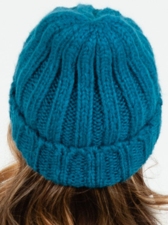 Women’s Thick Ribbed Beanie
