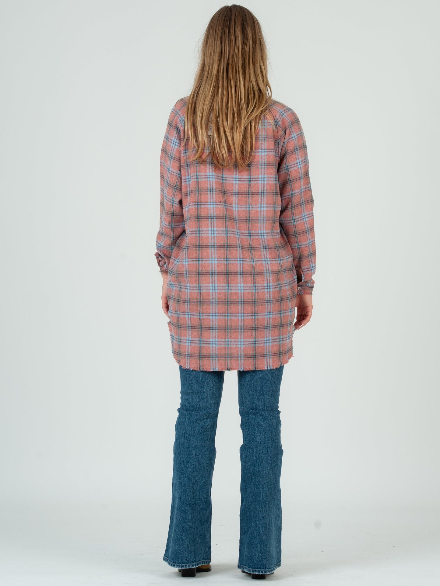 Women’s Plaid Flannel Tunic