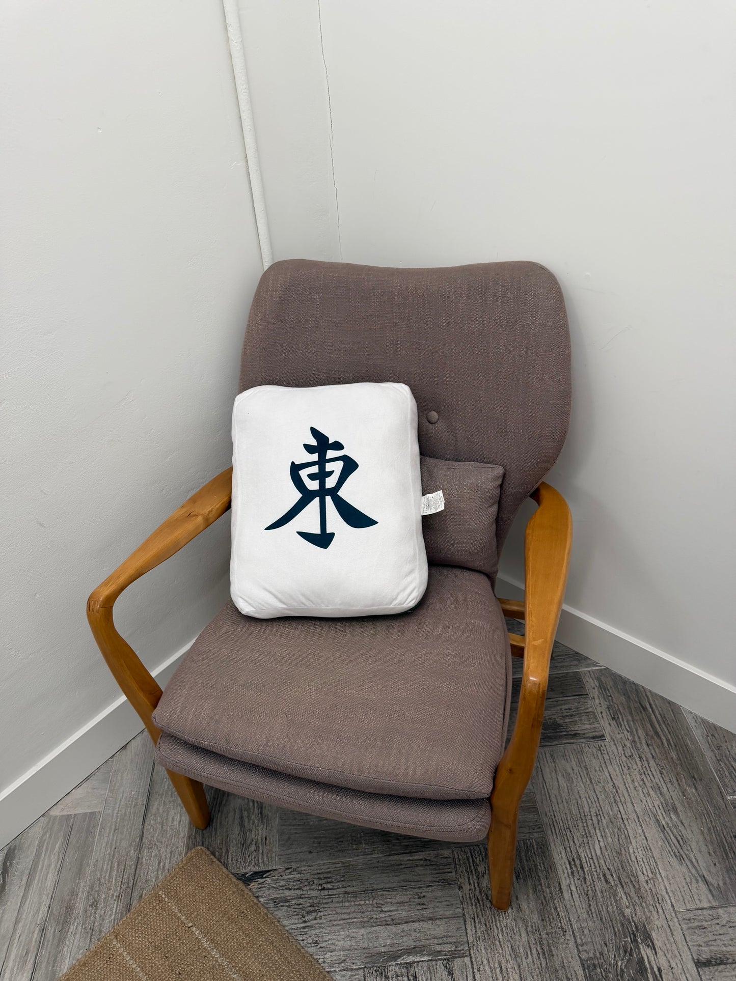 Mahjong Tile Decorative Pillow
