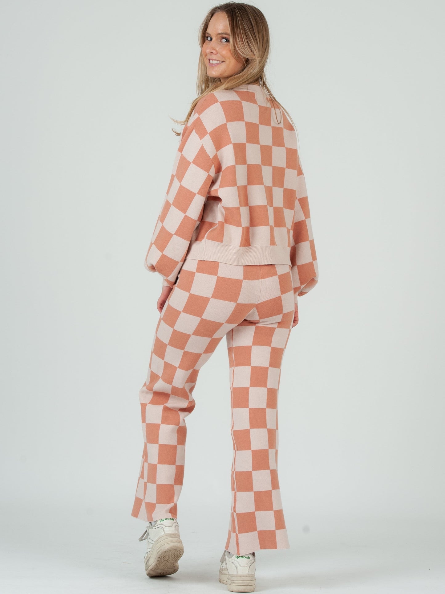 Women’s Checkered Sweater pants
