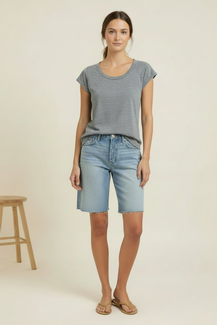 Women’s Heather Gray Tee Shirt