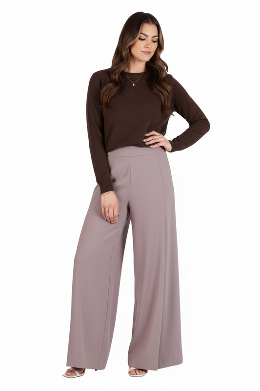 Women’s Wide Leg Pleat Trousers