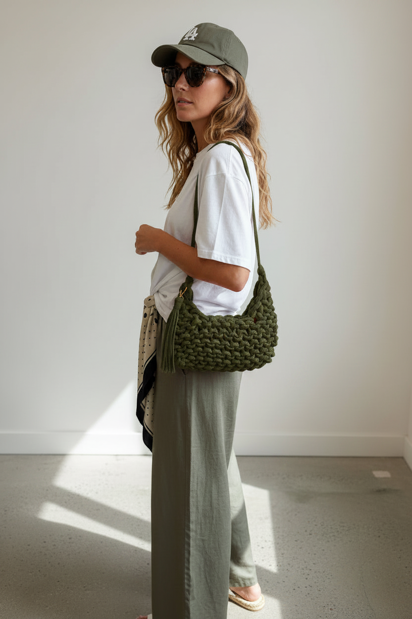 Braided Rope Purse