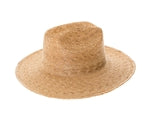 Palm Leaf Flat Brim Cattlemen Hats