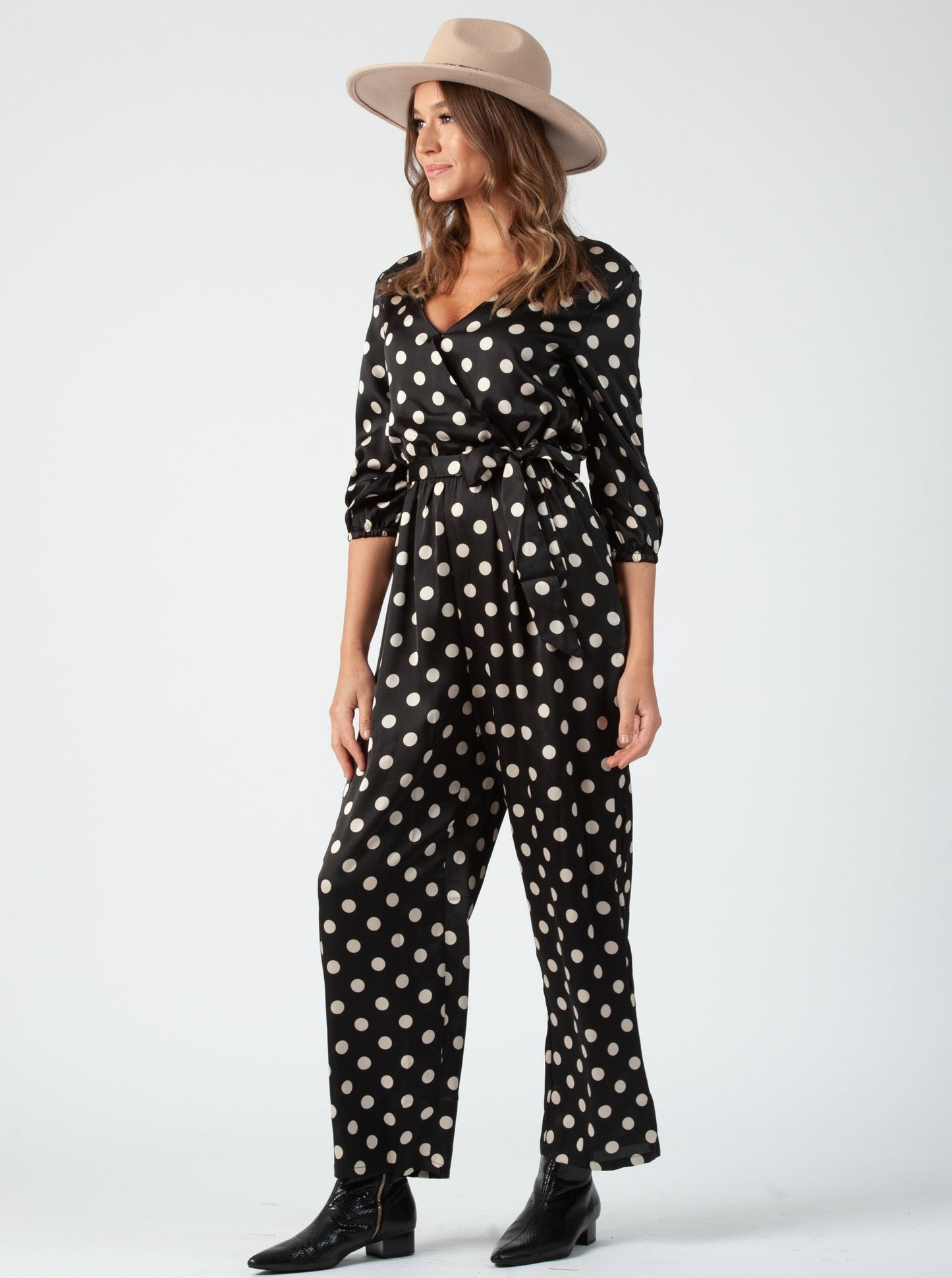 Women’s Big Polka Dot Jumpsuit