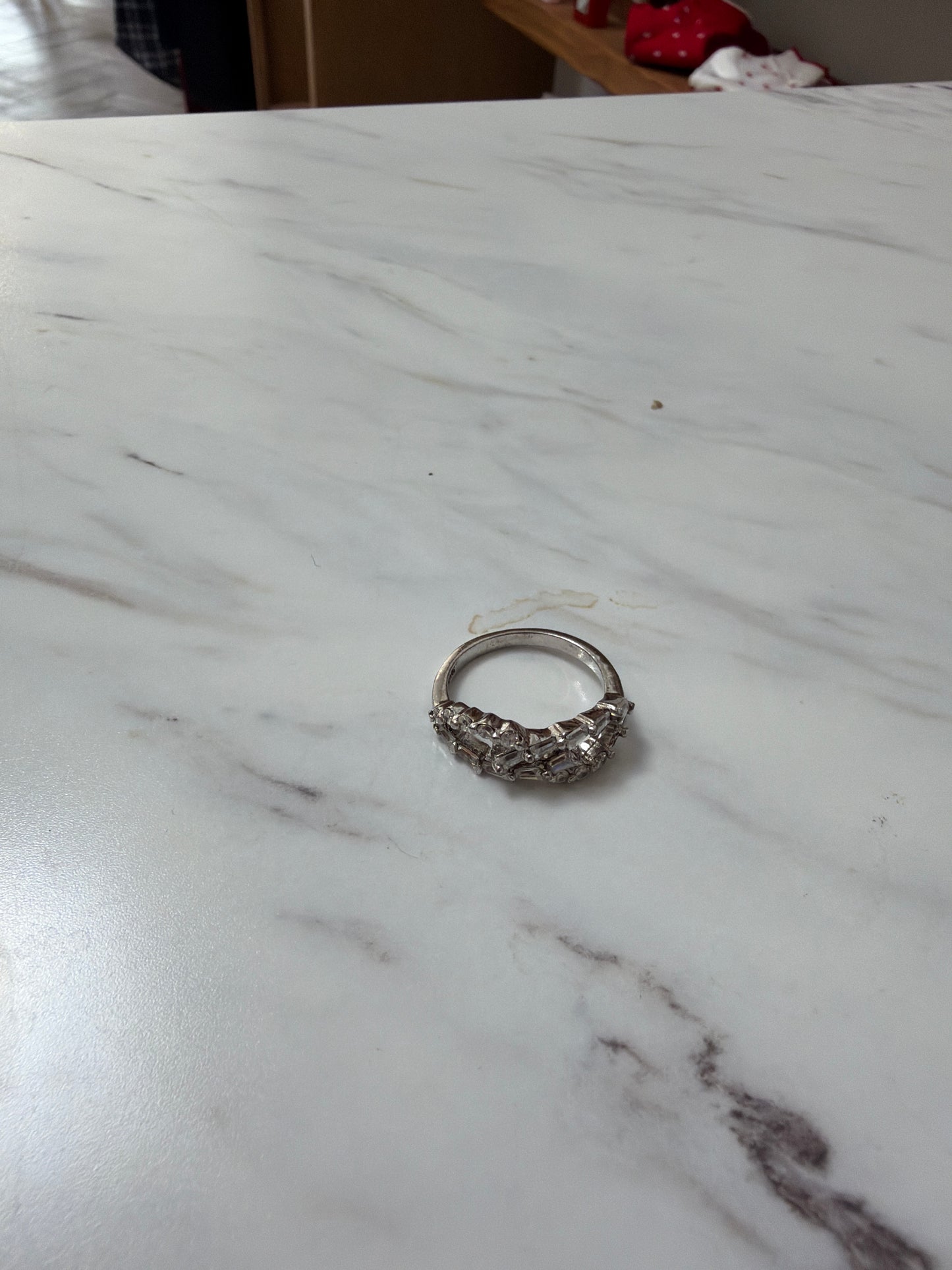Sterling silver Cz Vintage Rings