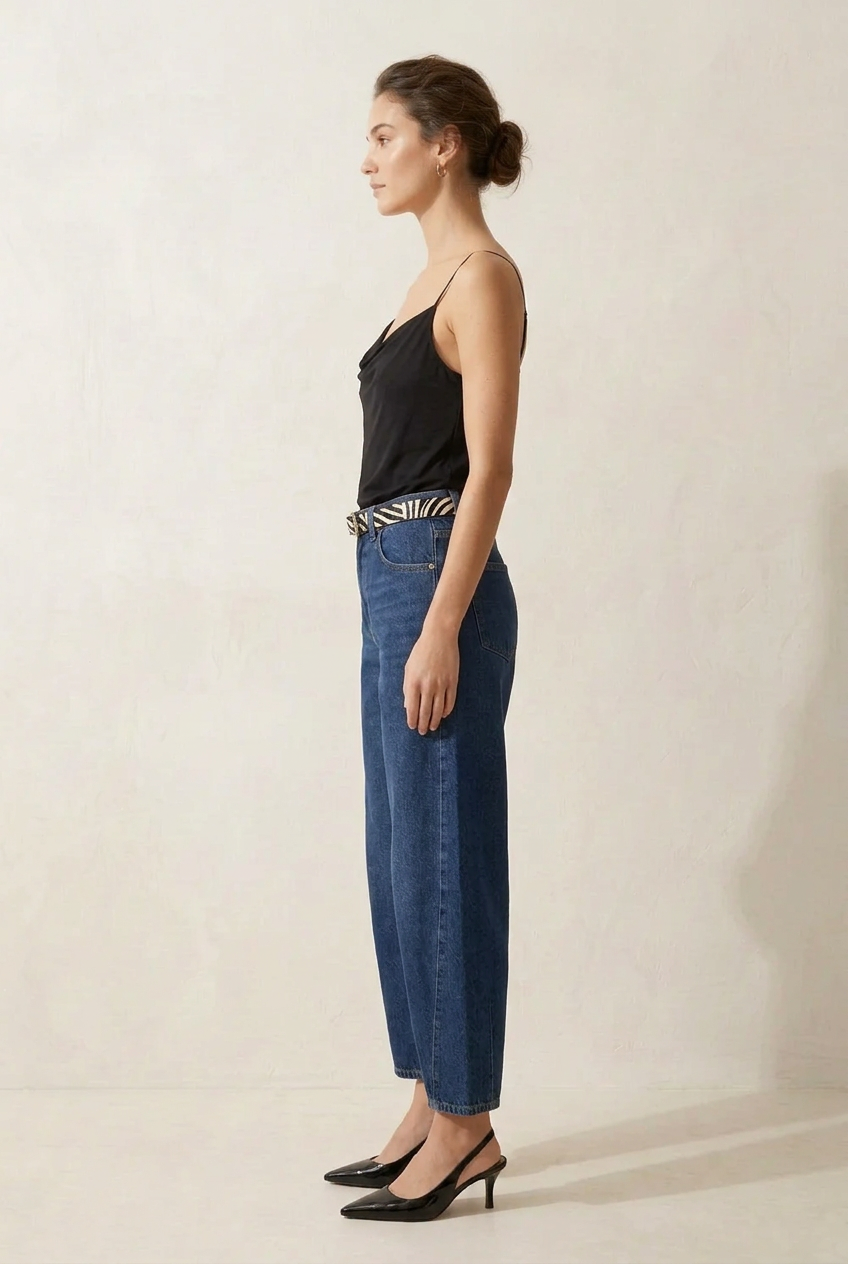 Women’s Jersey Drape Neck Cami Top