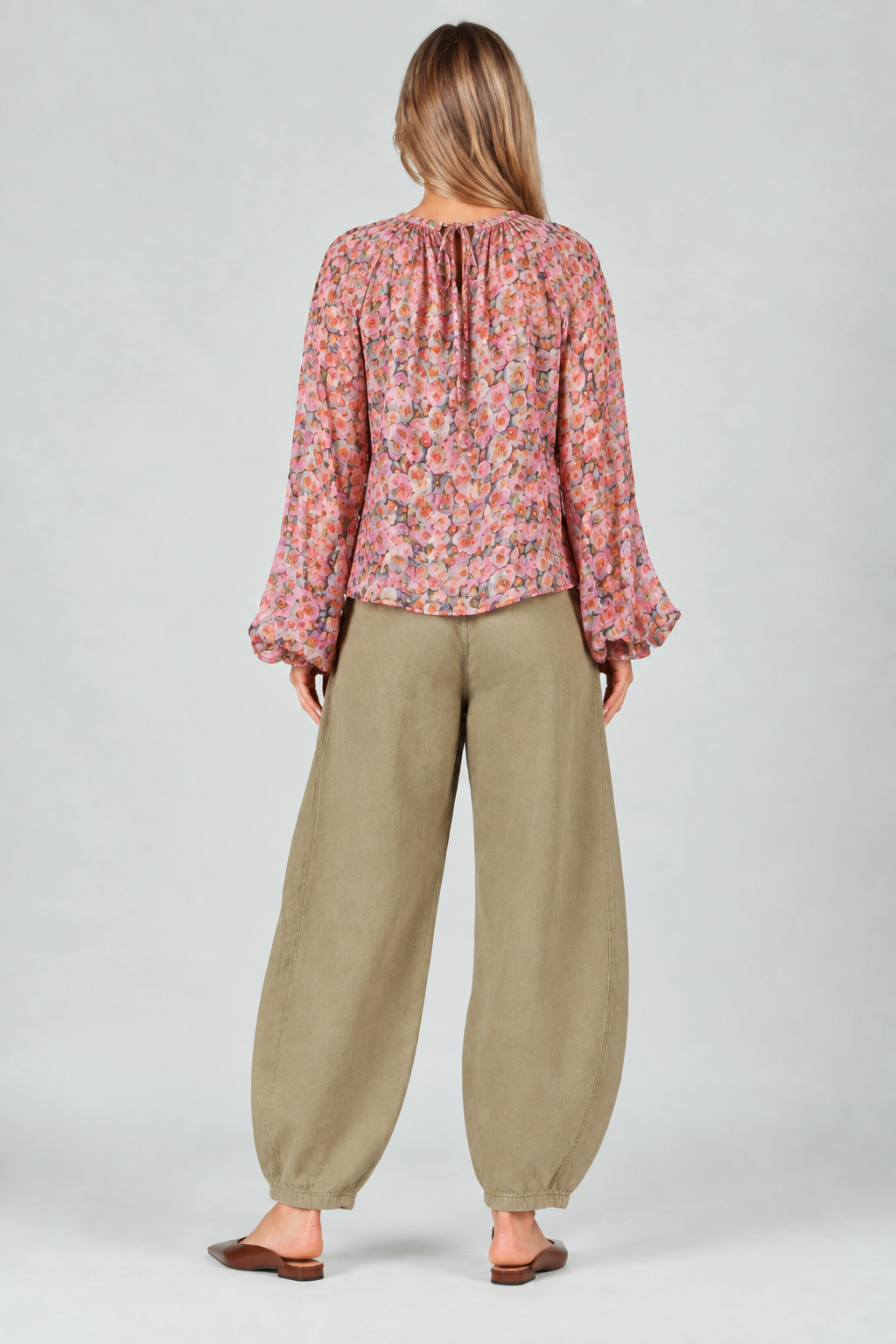 Women’s Rose Floral Blouse