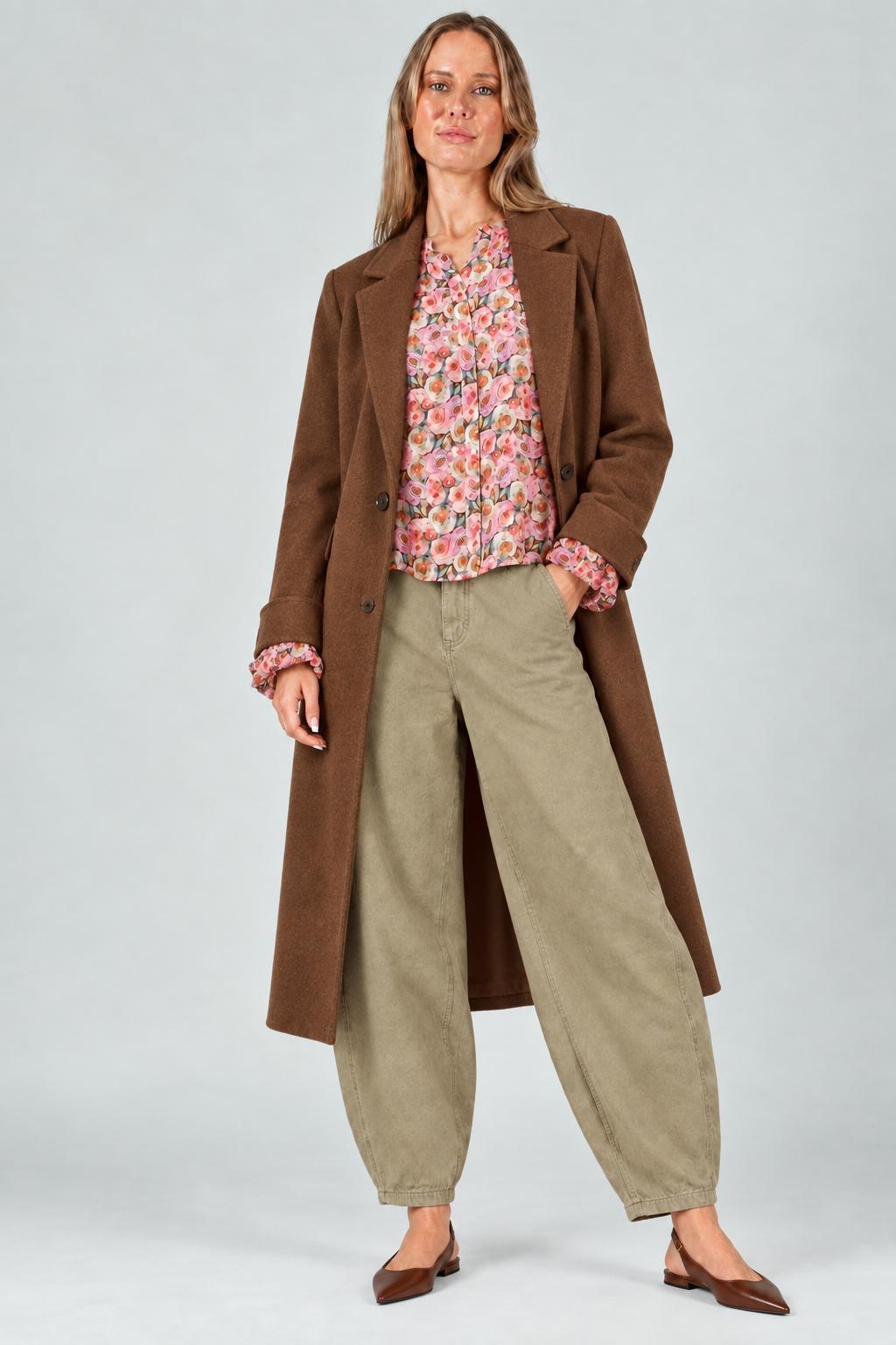 Women’s Rose Floral Blouse