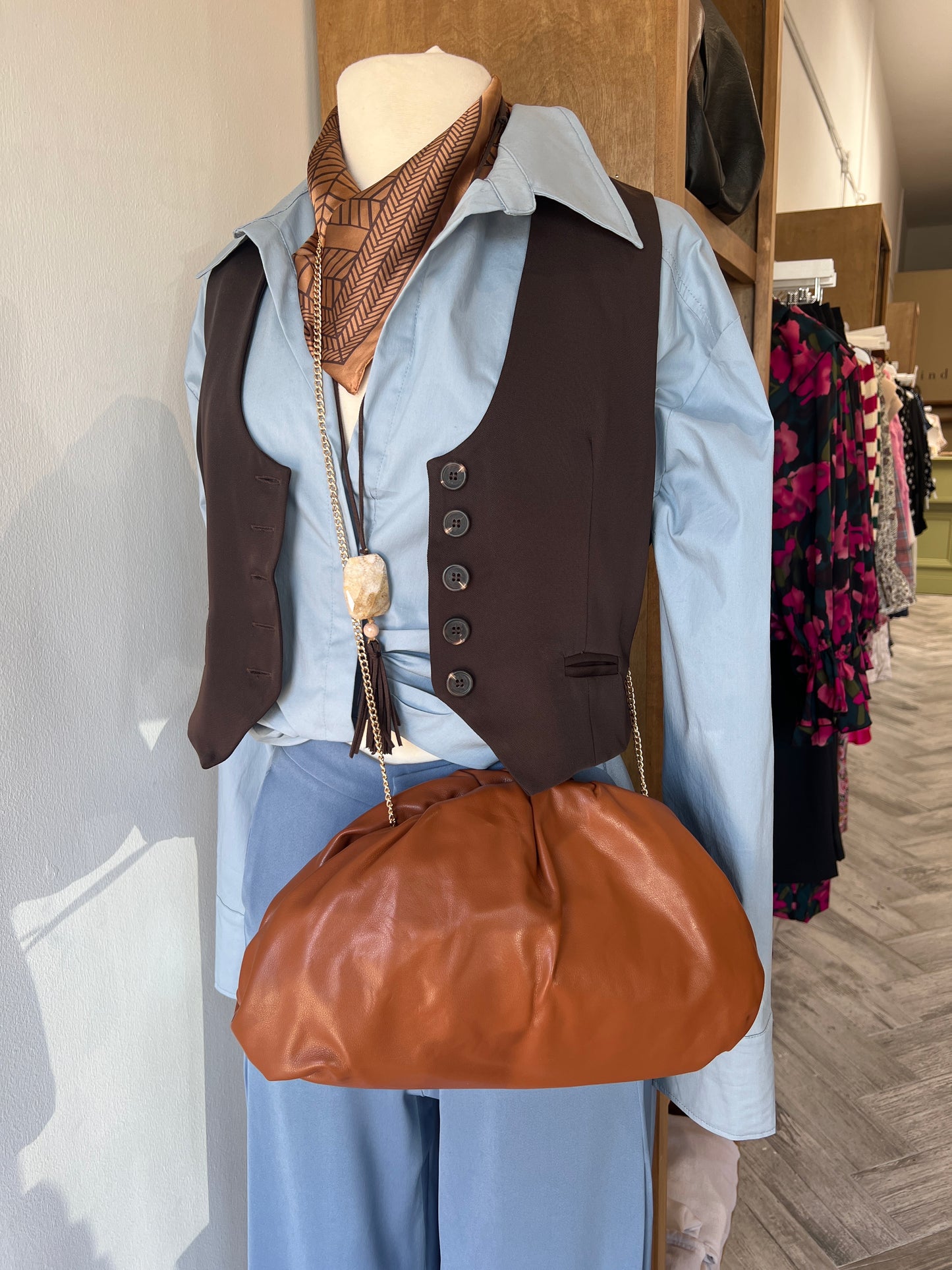 Women’s Vegan Leather Clutch Purse