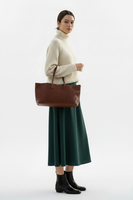 Women’s Vegan Leather Baguette Purse