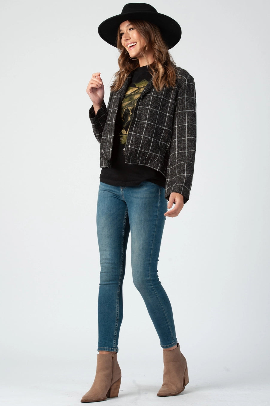 Women’s Tweed Moto Jacket