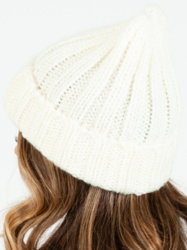 Women’s Thick Ribbed Beanie