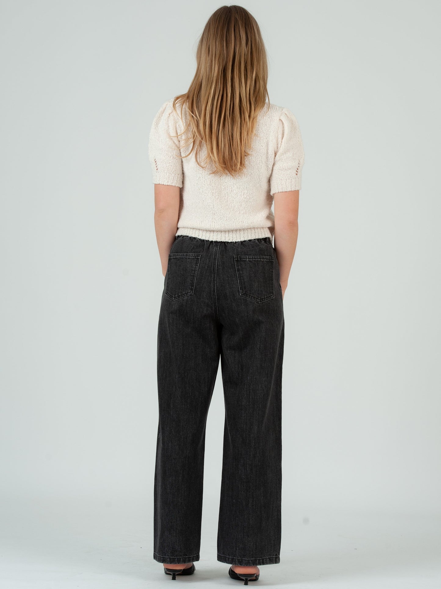 Women’s Boucle Short Sleeve Knit Sweater