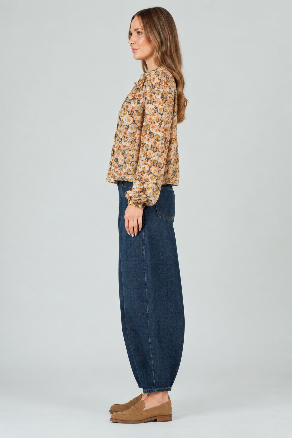 Women’s Rose Floral Blouse
