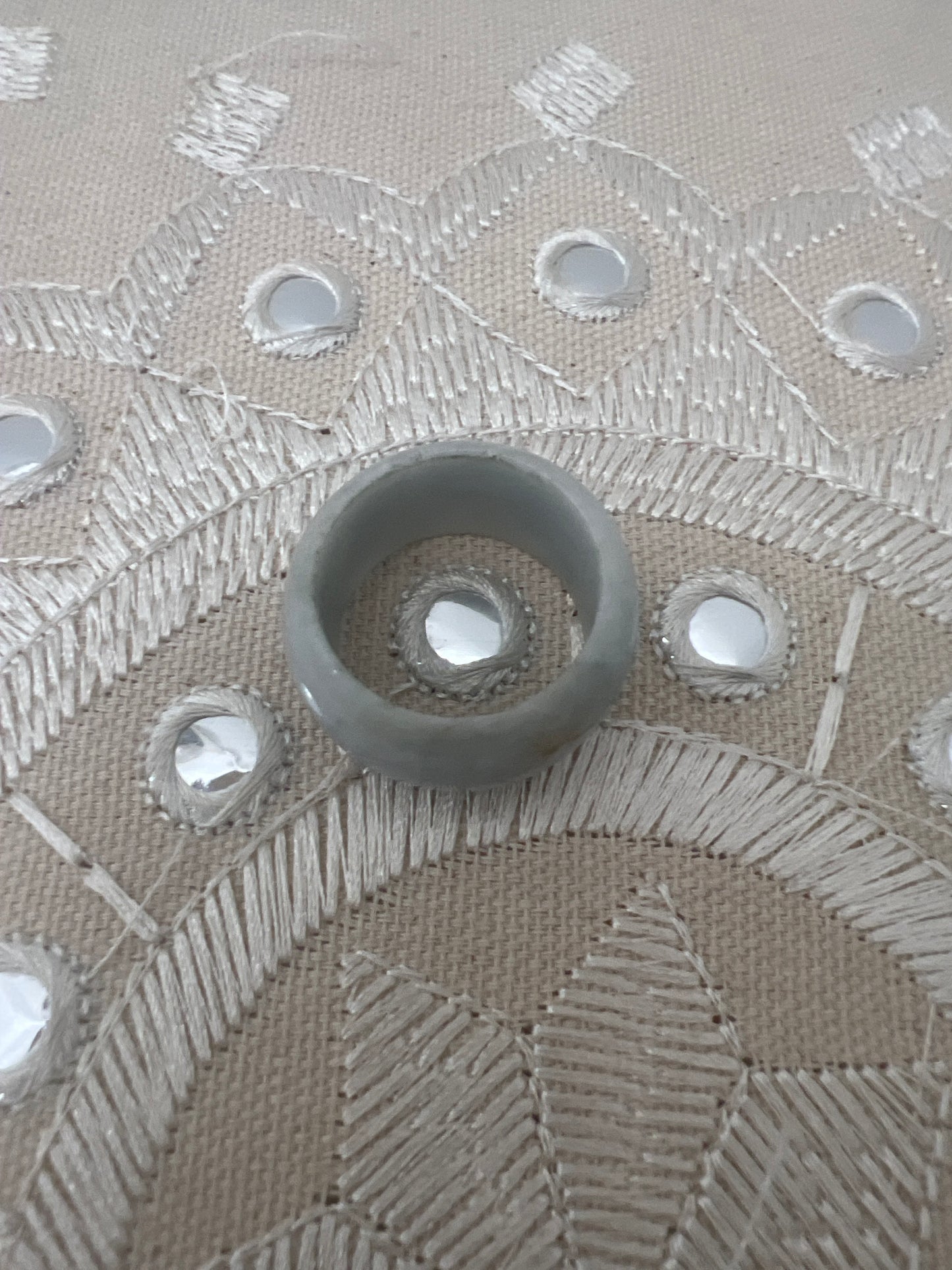 Burmese Natural Jade Ring