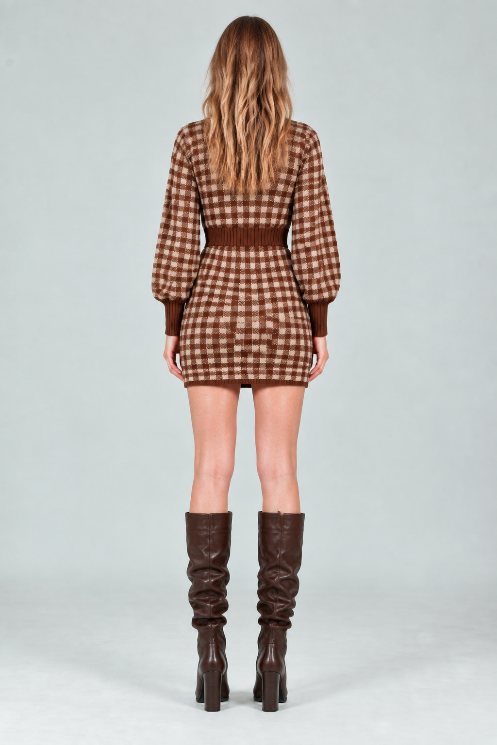 Women’s Gingham Cardigan