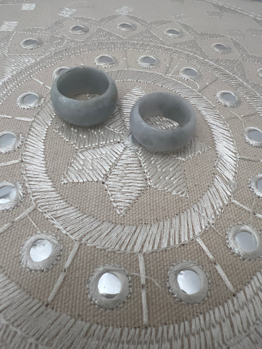 Burmese Natural Jade Ring