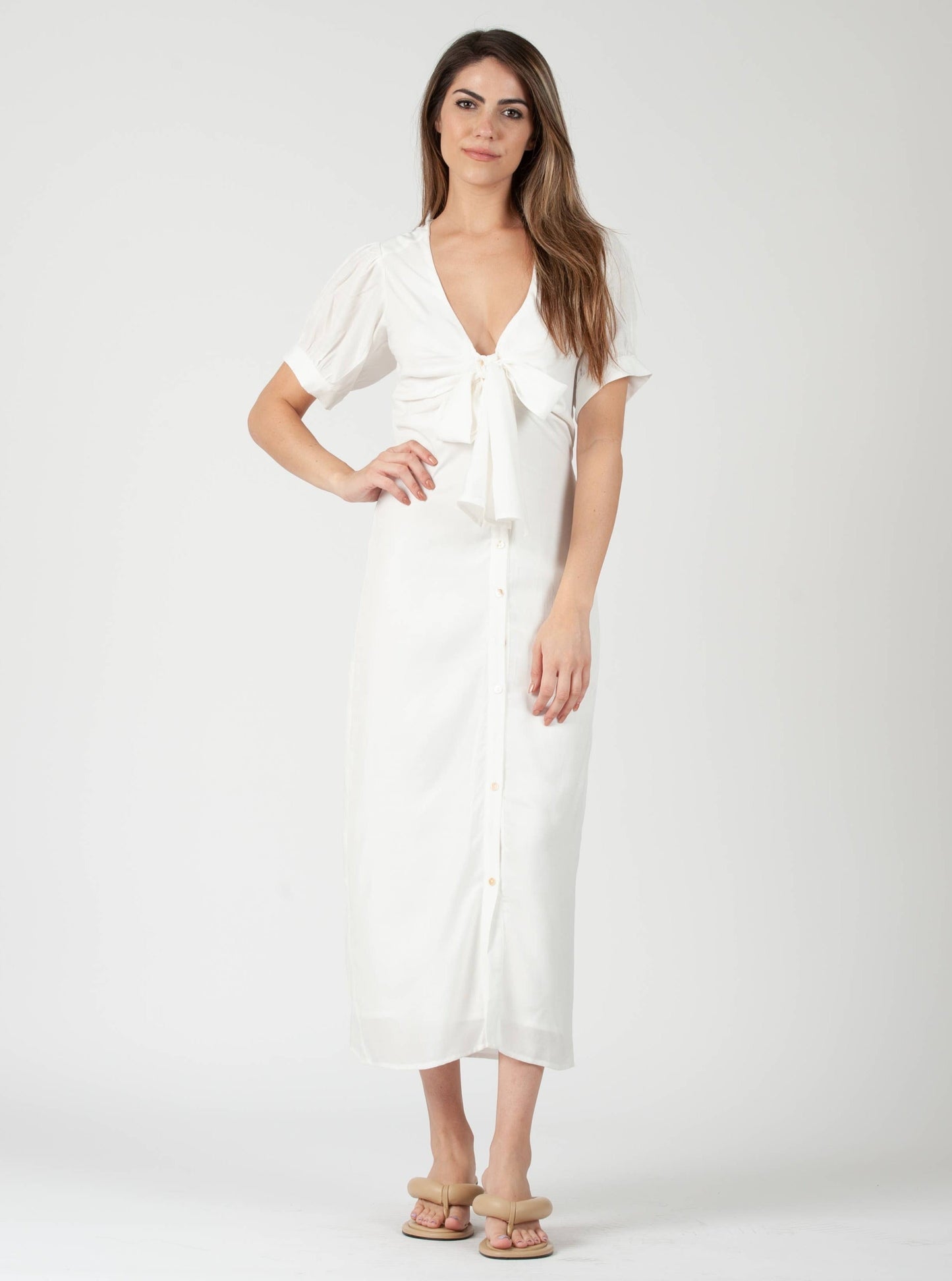 Women’s Short Sleeve Midi Dress