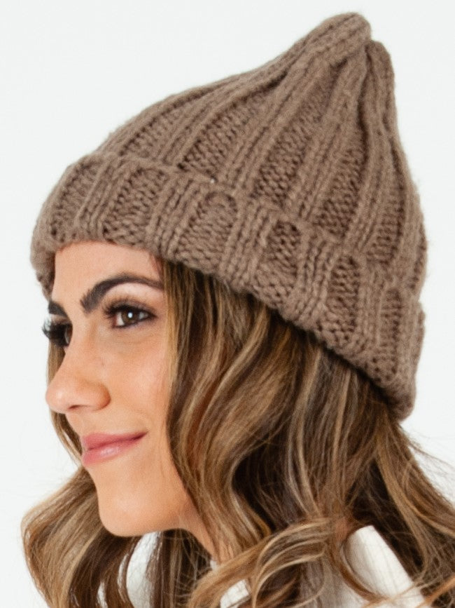 Women’s Thick Ribbed Beanie