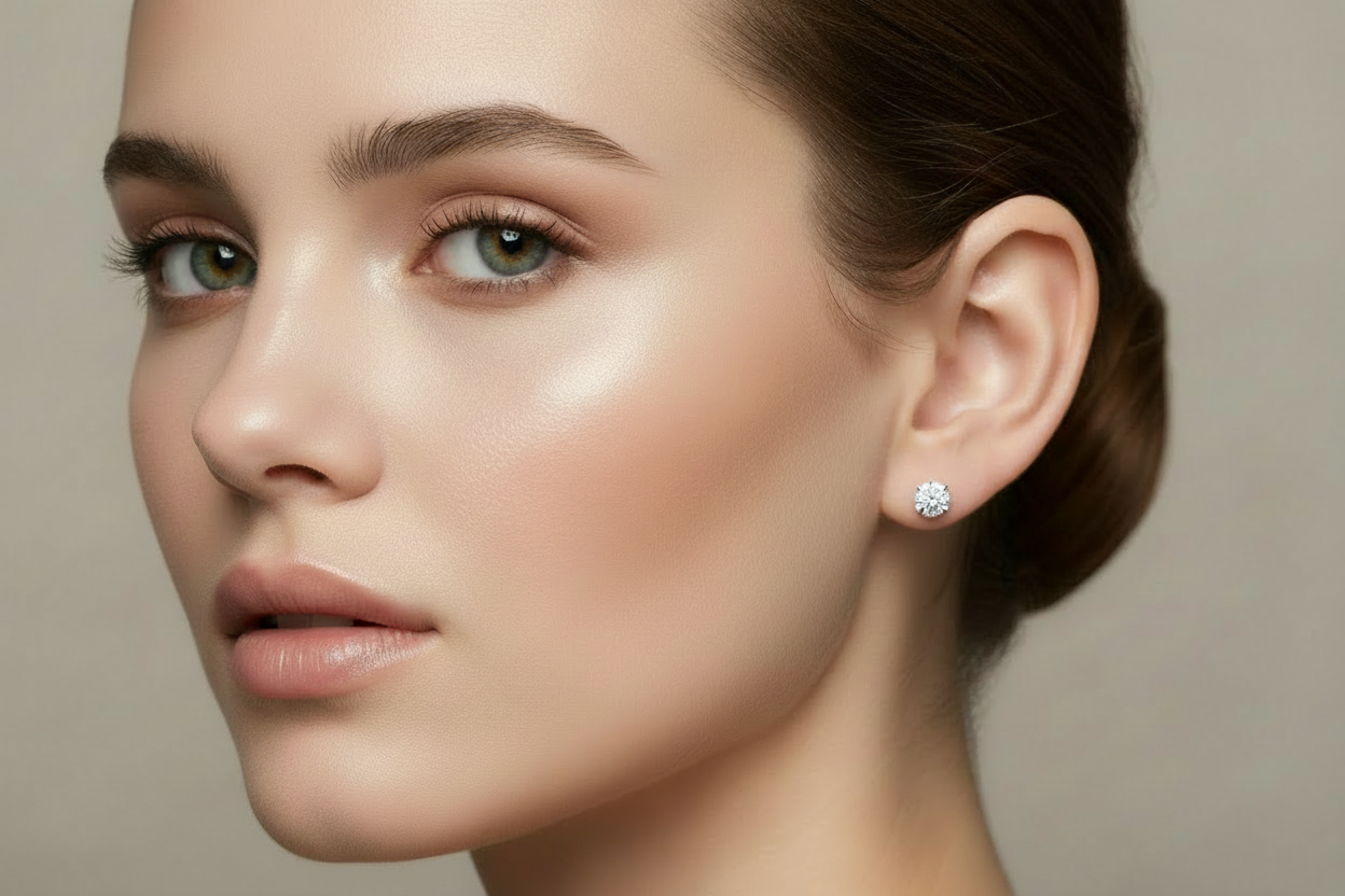 Sterling Silver Stud Earrings