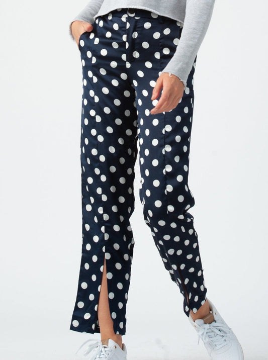 Women’s Polka Dot Silky Pants