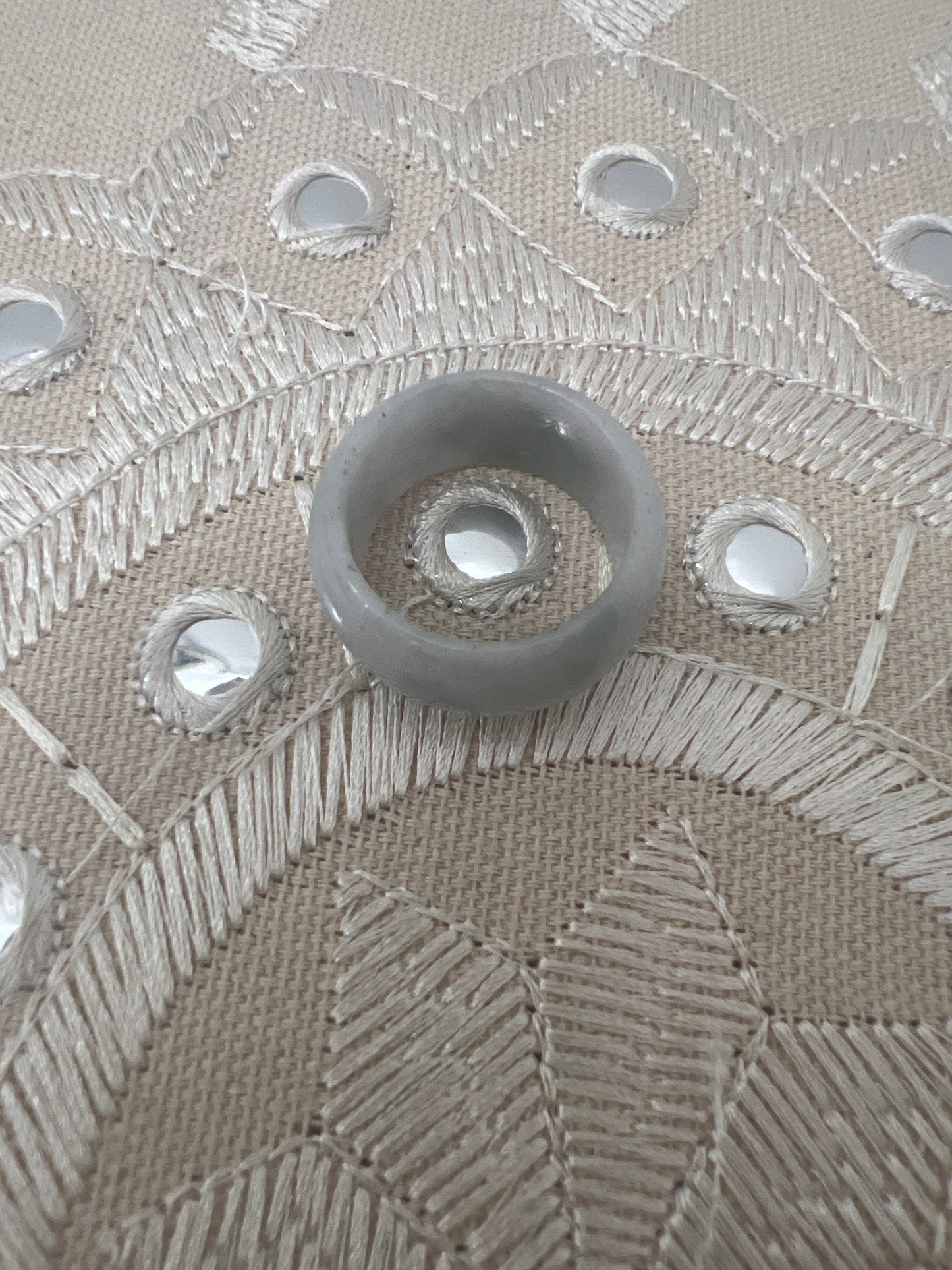 Burmese Natural Jade Ring