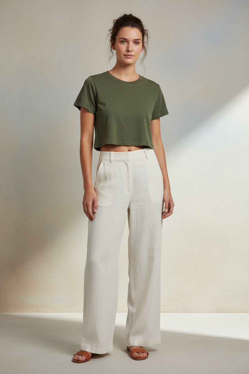 Short Cropped T-Shirt