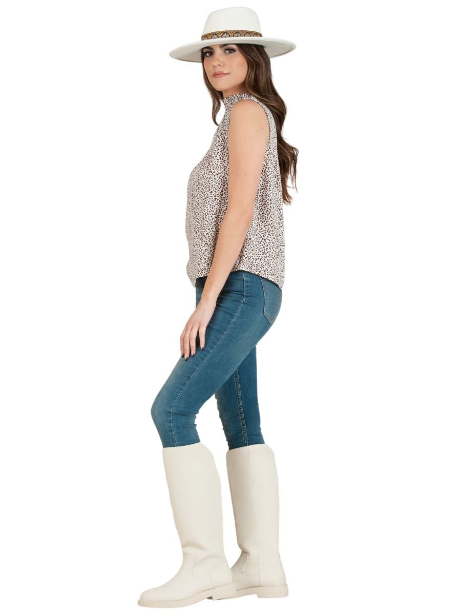 Women’s Leopard Print Blouse