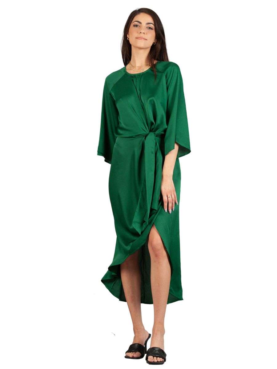 Women’s Satin Midi Dress