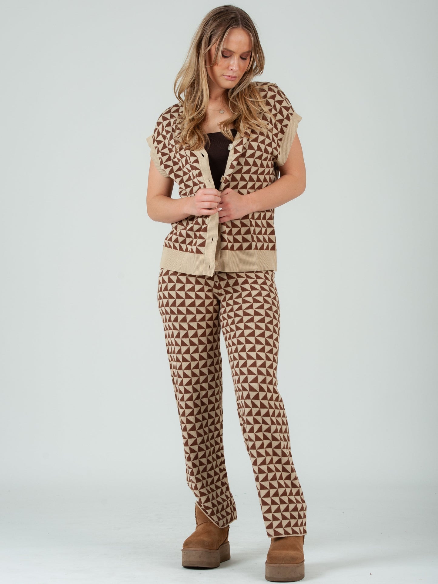 Women’s Mod Print Knit Pants