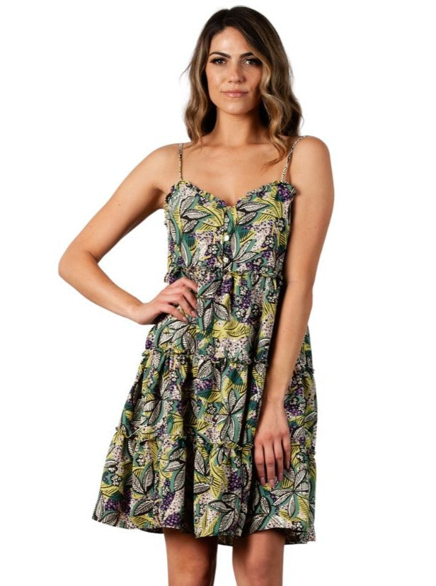 Women’s Printed Babydoll Dress