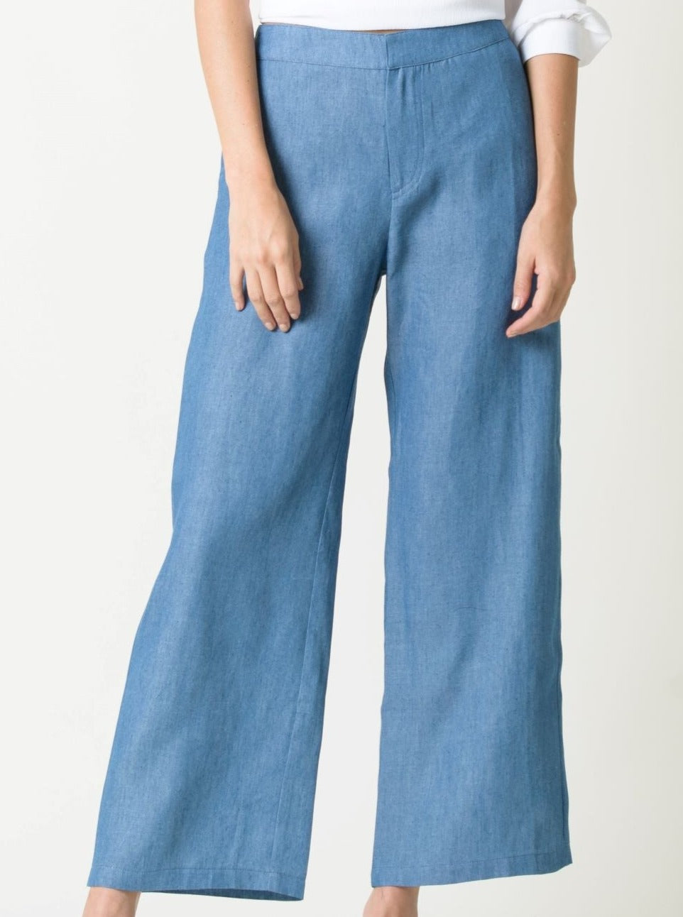 Women’s Chambray Crop Pants